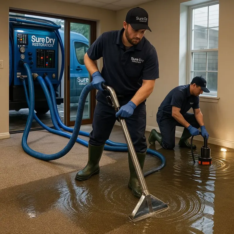 Water Extraction and Removal process in Deer Lodge, MT